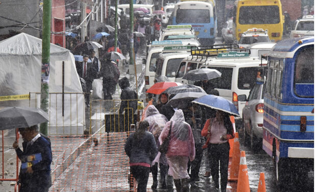 SENAMHI PREVÉ LLUVIAS HASTA EL MES DE ABRIL