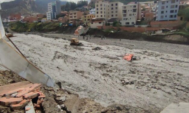 RIGE LA ALERTA NARANJA PARA ESTA SEMANA POR LLUVIAS Y DESBORDE DE RÍOS