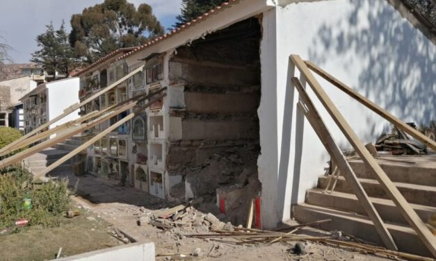 “RECONSTRUCCIÓN DE PABELLONES EN EL CEMENTERIO GENERAL: ESPACIOS AFECTADOS POR EL PASO DEL TIEMPO”