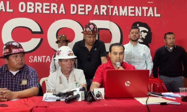 LA COD SE DECLARA EN ESTADO DE EMERGENCIA Y NO DESCARTA MOVILIZACIONES