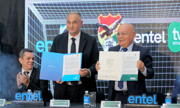 ENTEL Y LA FBF LLEVAN EL FÚTBOL BOLIVIANO A LOS HOGARES CON PAQUETES EXCLUSIVOS DESDE BS 75 POR MES