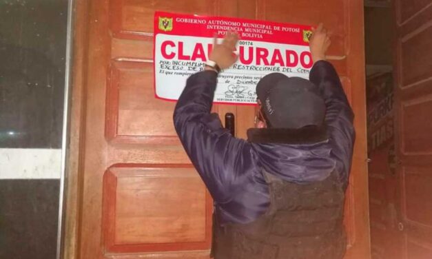 INTENDENCIA CLAUSURO UN LOCAL CLANDESTINO