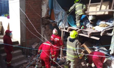 INCENDIO EN POTOSÍ PROVOCADO POR FUGA DE GAS