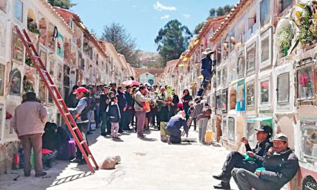 INICIAN LOS TRABAJOS DE REPOSICIÓN DE TRES PABELLONES EN EL CEMENTERIO GENERAL DE POTOSÍ