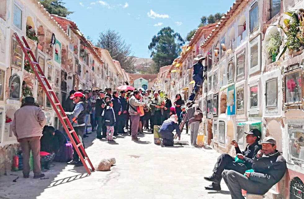 INICIAN LOS TRABAJOS DE REPOSICIÓN DE TRES PABELLONES EN EL CEMENTERIO GENERAL DE POTOSÍ