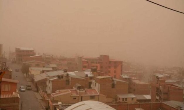 ALERTAN SOBRE FUERTES VIENTOS EN TODO EL DEPARTAMENTO DE POTOSÍ