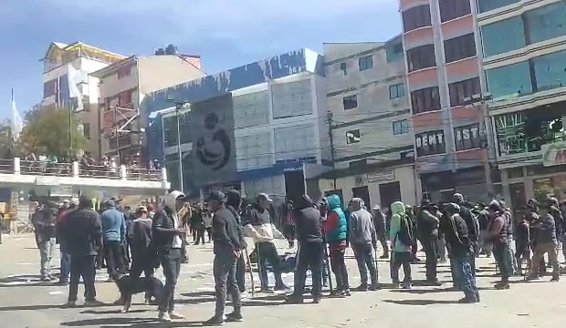 POLICÍA DESCARTA FALLECIDOS EN ENFRENTAMIENTOS DE LLALLAGUA