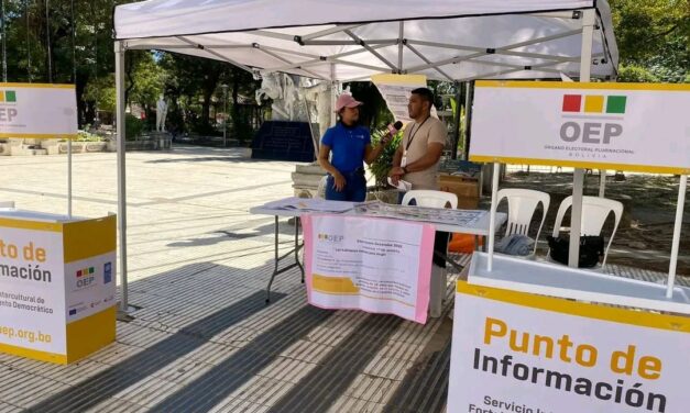 EL TED HABILITA PUNTOS MÓVILES DE INFORMACIÓN ELECTORAL