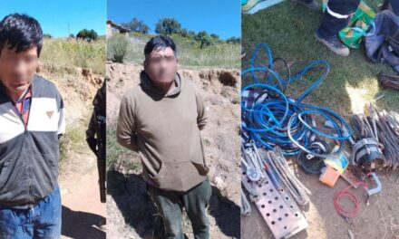 DENUNCIAN ROBO DE ANTENA DE ENTEL EN TOMAVE
