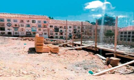 SE CONSTRUYEN NUEVOS PABELLONES EN EL CEMENTERIO GENERAL DE POTOSÍ