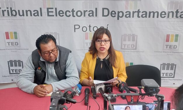 37 JUECES ELECTORALES SERÁN DESPLAZADOS EN POTOSÍ DURANTE LAS ELECCIONES GENERALES
