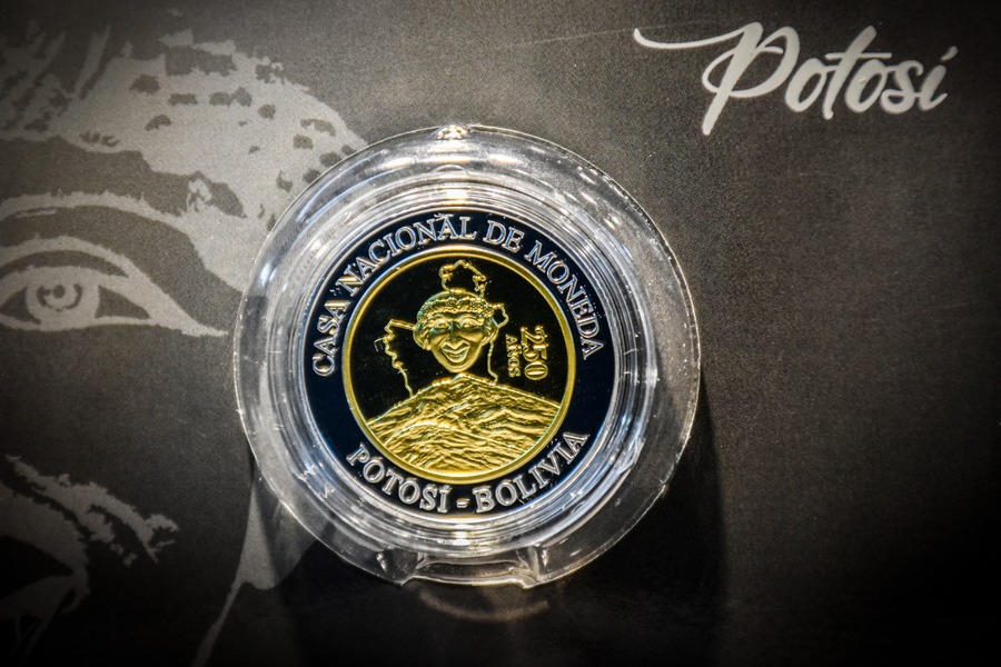 BANCO CENTRAL DE BOLIVIA PRESENTA MONEDA CONMEMORATIVA POR LOS 250 AÑOS DE LA CASA NACIONAL DE MONEDA