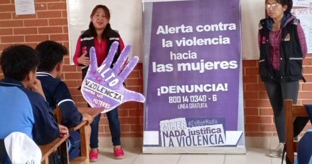 CONTINÚAN LOS TALLERES DE PREVENCIÓN SOBRE LA LEY 348