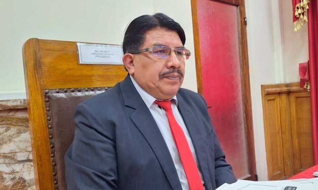 RENUNCIA EL PRESIDENTE DEL TRIBUNAL DEPARTAMENTAL DE JUSTICIA