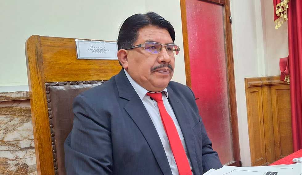 RENUNCIA EL PRESIDENTE DEL TRIBUNAL DEPARTAMENTAL DE JUSTICIA