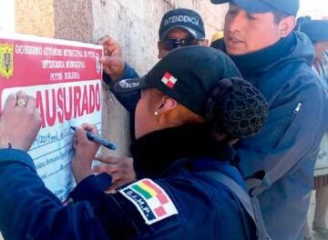 INTENDENCIA CLAUSURÓ 17 LOCALES NOCTURNOS Y CLANDESTINOS EN POTOSÍ