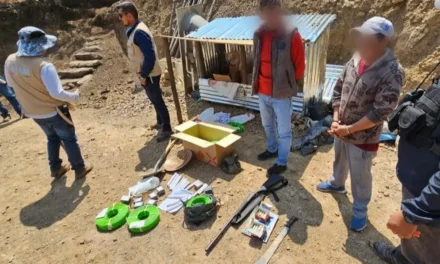 17 PERSONAS ARRESTADAS POR ROBO DE MATERIAL EXPLOSIVO Y MINERAL