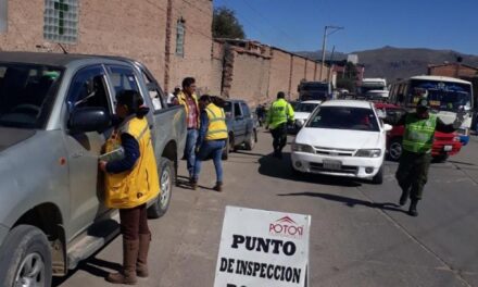 INICIAN CONTROLES RIGUROSOS A RADICATORIAS Y PLACAS DE VEHÍCULOS EN POTOSÍ