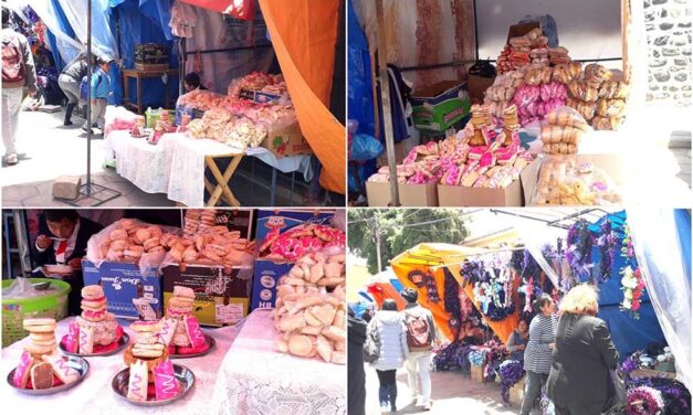 SE INSTALÓ LA FERIA DE TODOS SANTOS EN LA CALLE CHICHAS
