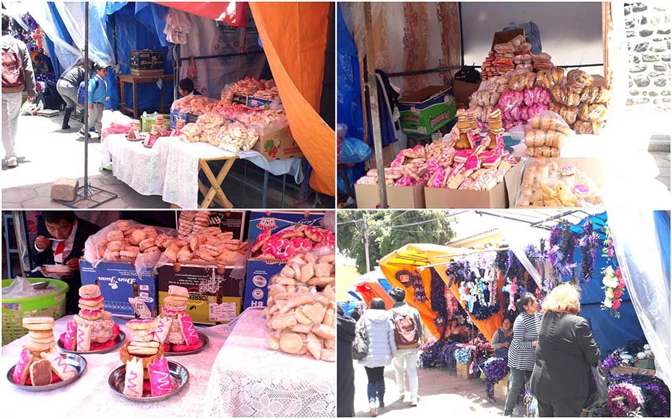SE INSTALÓ LA FERIA DE TODOS SANTOS EN LA CALLE CHICHAS