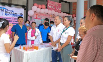 SEDES POTOSÍ PROMUEVE ACTIVIDADES DE PREVENCIÓN POR EL MES DEL CÁNCER DE MAMA