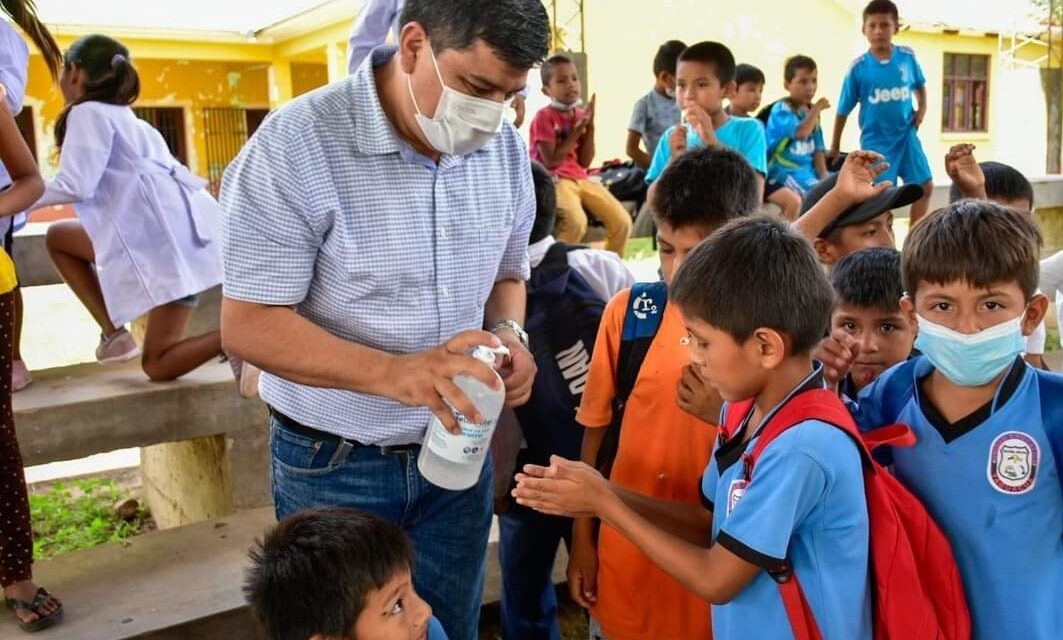 DESINFECCIÓN DE UNIDADES EDUCATIVAS INICIA BAJO UN CRONOGRAMA ESTABLECIDO