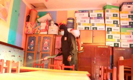 DESDE EL LUNES 20 DE OCTUBRE INICIAN LAS DESINFECCIONES EN UNIDADES EDUCATIVAS DE POTOSÍ