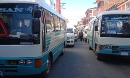 TRANSPORTE PIDE MANTENER EL PASAJE EN BS. 3,50