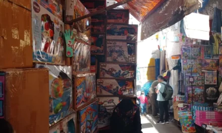 POR FIESTAS DE FIN DE AÑO EL COMERCIO INFORMAL CRECIÓ EN UN 200%