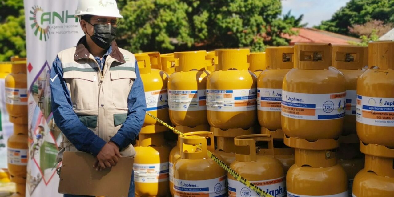 ANH COORDINA CON DISTRITOS PARA GARANTIZAR EL SUMINISTRO DE GAS EN GARRAFA A LOS BARRIOS DE POTOSÍ
