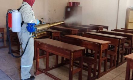 SEDES DESINFECTÓ 141 UNIDADES EDUCATIVAS EN POTOSÍ