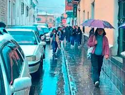 MARZO CON TEMPERATURAS BAJAS, LLUVIAS Y GRANIZADAS