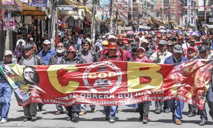OBREROS EXIGEN RESPETO A LA ESTABILIDAD LABORAL Y A LA LEY DEL TRABAJO