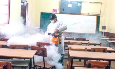 ALCALDÍA RESPONDE CON DESINFECCIÓN INMEDIATA EN ESCUELAS POR CASOS DE VARICELA Y RESFRÍOS