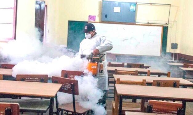 ALCALDÍA RESPONDE CON DESINFECCIÓN INMEDIATA EN ESCUELAS POR CASOS DE VARICELA Y RESFRÍOS