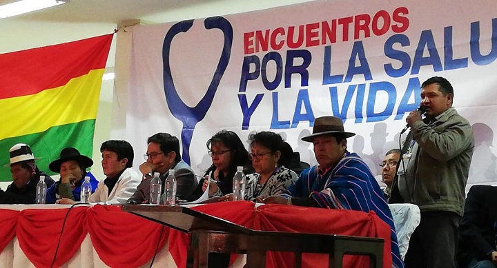 ENCUENTRO ENTRE LA MINISTRA DE SALUD Y LOS MÉDICOS DE POTOSÍ