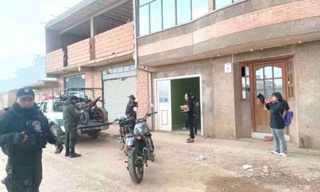 POLICÍA DE VILLAZÓN ALLANA VIVIENDAS Y SECUESTRA SEIS MOTOCICLETAS PRESUNTAMENTE ROBADAS