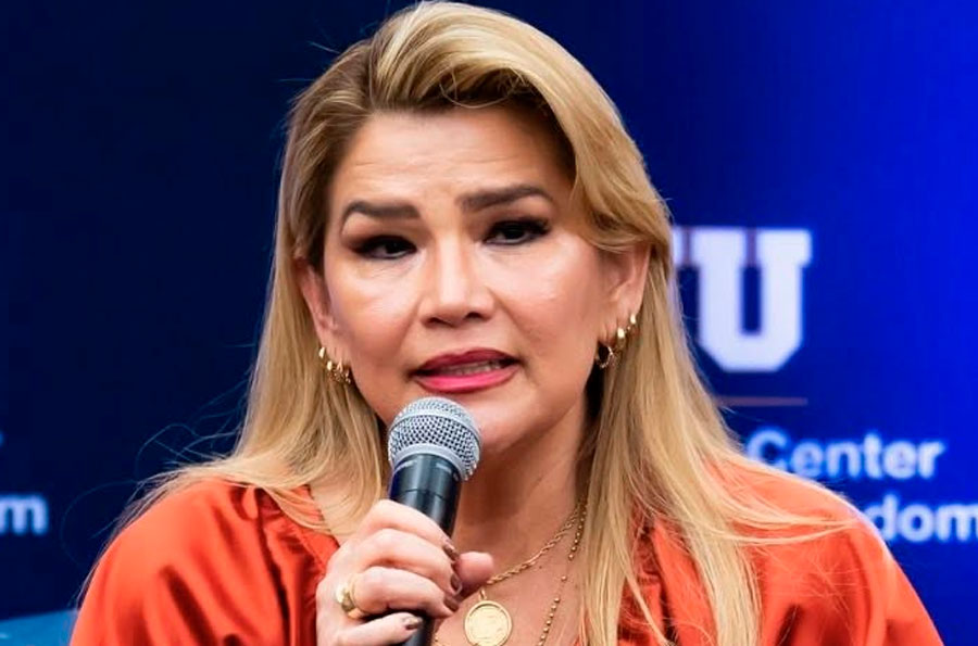 Añez pide “madurez” a la dirigencia política ante la situación social y política que atraviesa el país