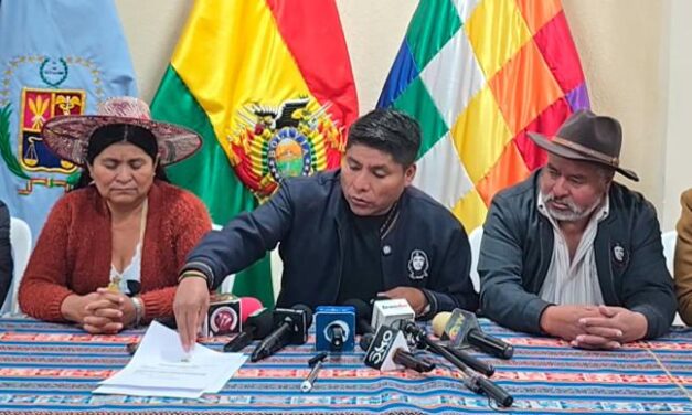 Loza decide participar en reunión con Paz, pero advierte que no aceptará condicionamientos
