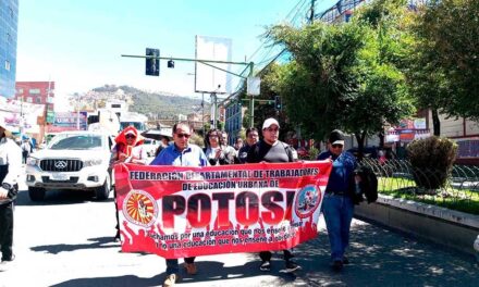 MAESTROS RURALES DE POTOSÍ NO ACATARÁN EL PARO POR FALTA DE UNIDAD EN EL SECTO
