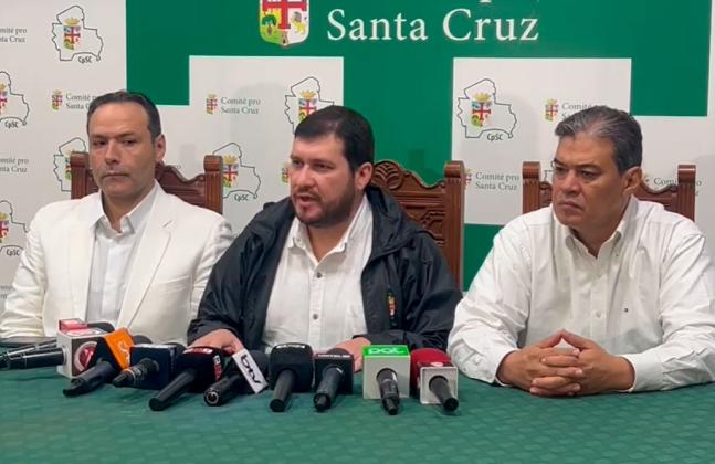 Comité pro Santa Cruz acusa a los movilizados de “golpe”, “genocidio alimenticio” y “terrorismo”