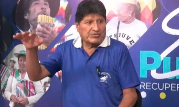 Evo dice que el apagón en el Trópico fue un “globo de ensayo”; habla de sonido de helicóptero y drones