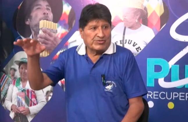 Evo dice que el apagón en el Trópico fue un “globo de ensayo”; habla de sonido de helicóptero y drones