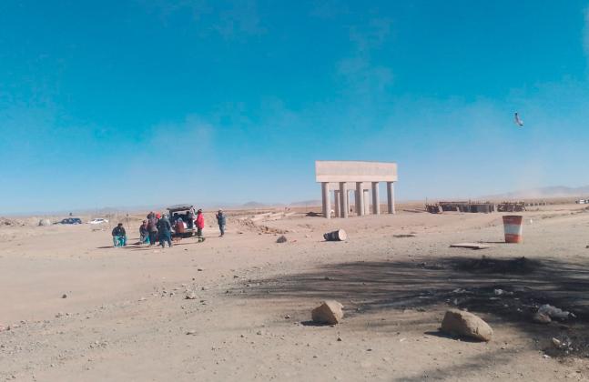 Cívicos de Huanuni declaran cuarto intermedio humanitario en bloqueo