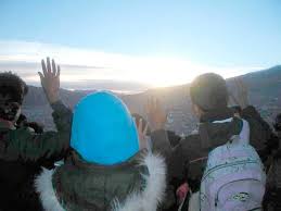 ALISTAN ACTIVIDADES EN EL CERRO CHAPINI PARA RECIBIR EL NUEVO AÑO ANDINO