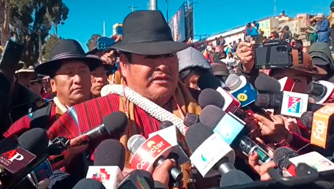 Ejecutivo de la ‘Tupac’ dice que al Gobierno le queda dos caminos: renunciar o convulsión