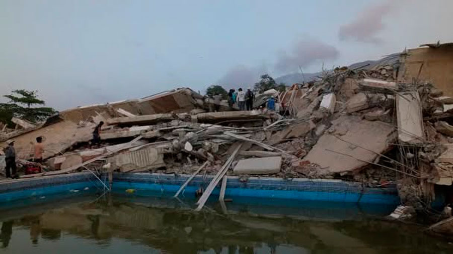Aumentan a 589 los muertos por los terremotos en Venezuela