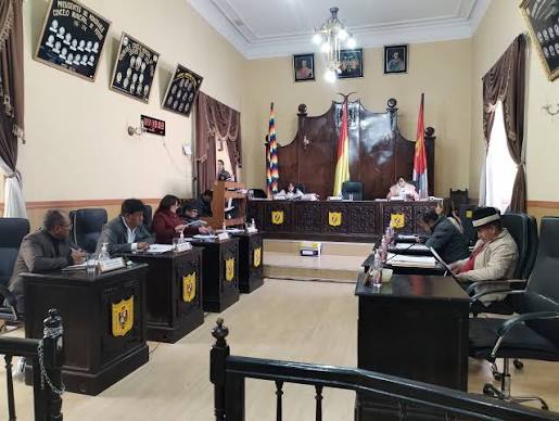 CONCEJO MUNICIPAL DE POTOSÍ ANALIZA LA VENTA DE MÓDULOS PARA OBSERVAR LA FESTIVIDAD DE CH’UTILLOS 2026