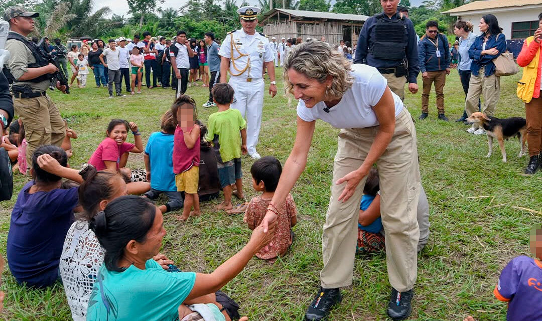 Primera Dama donación ayuda a comunidad Esse Ejja: “estamos aquí para lo que puedan necesitar”